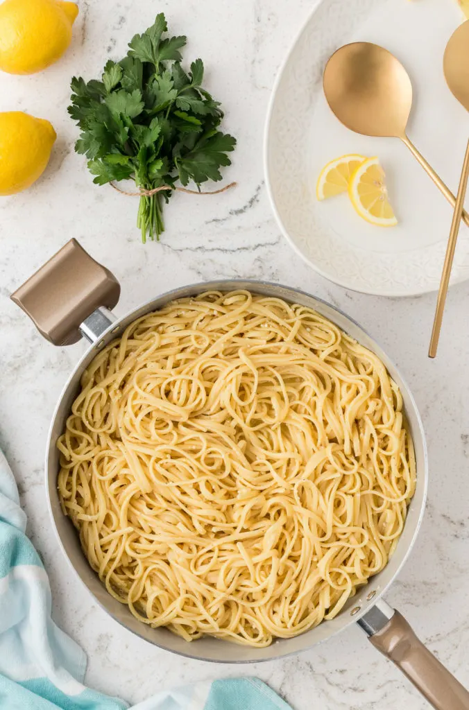 Lemon Basil Pasta Recipe