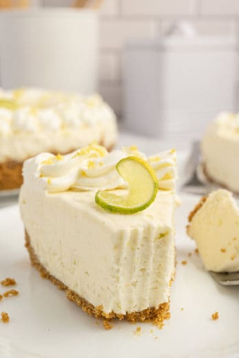 No Bake Key Lime Cheesecake