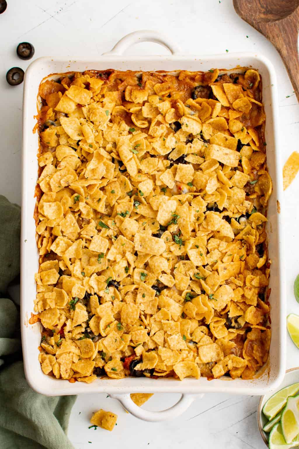 taco-casserole-with-corn-chips