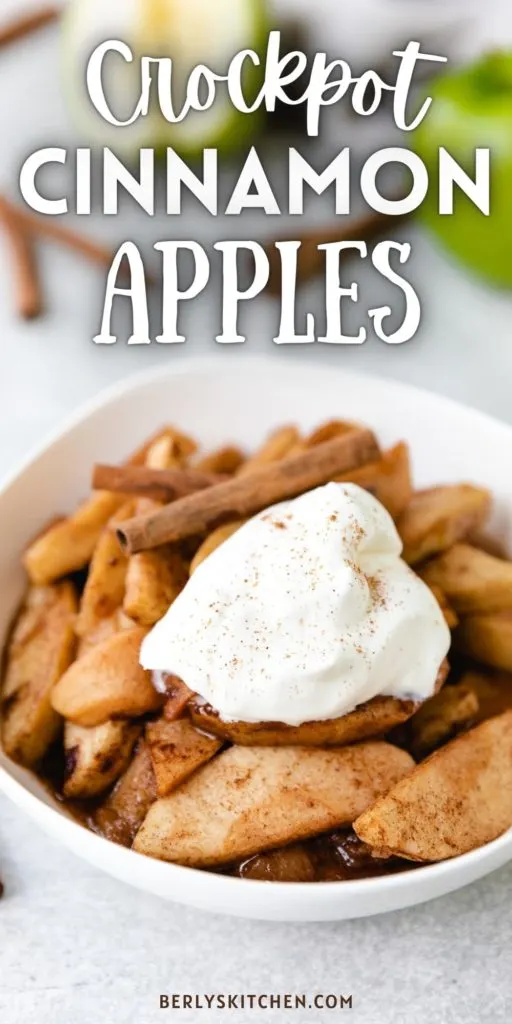 Crock Pot Cinnamon Apples