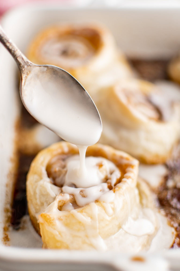 Puff Pastry Cinnamon Rolls