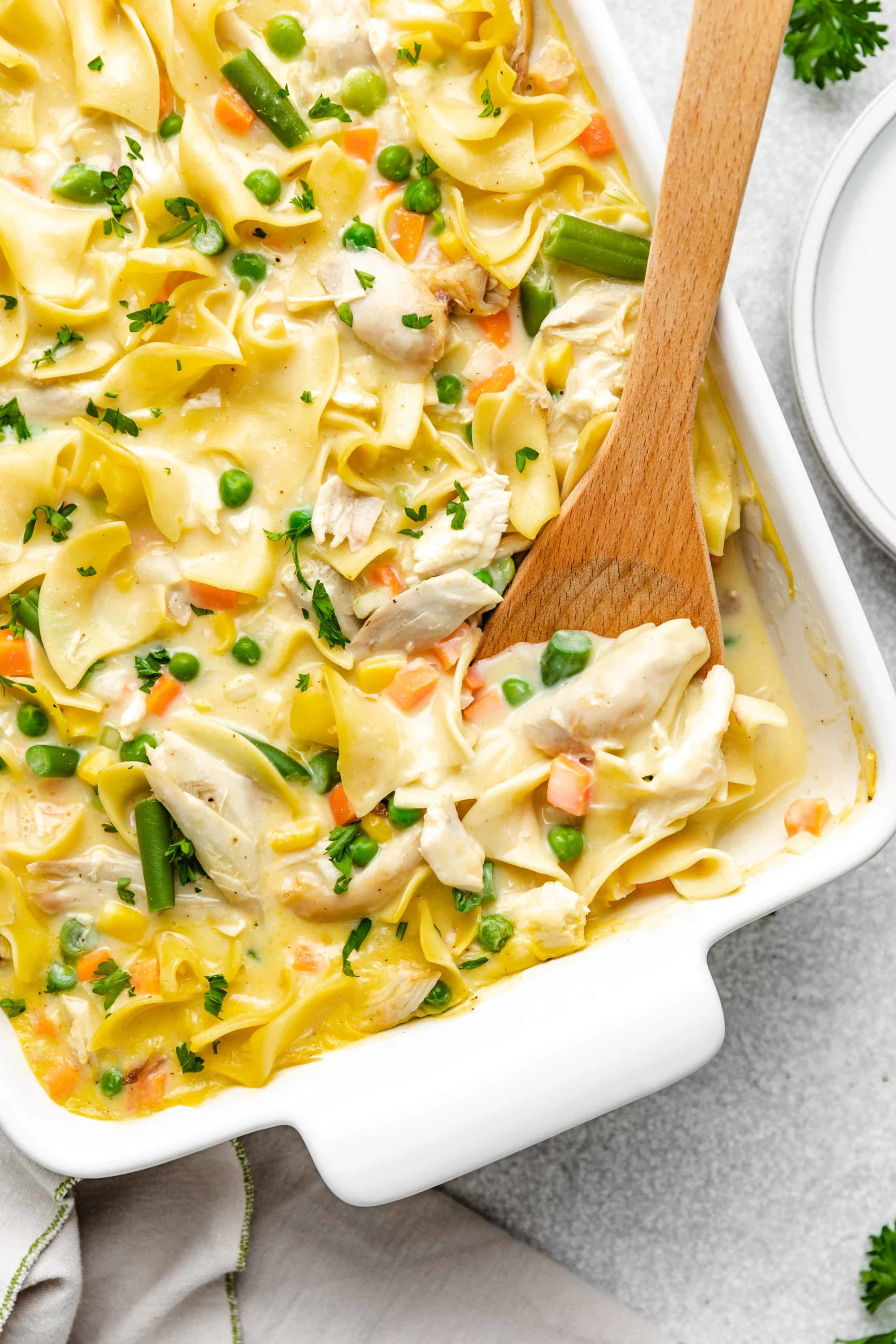 Creamy Chicken Noodle Casserole