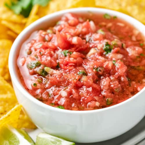 Best Homemade Salsa Ever! - Kim's Cravings