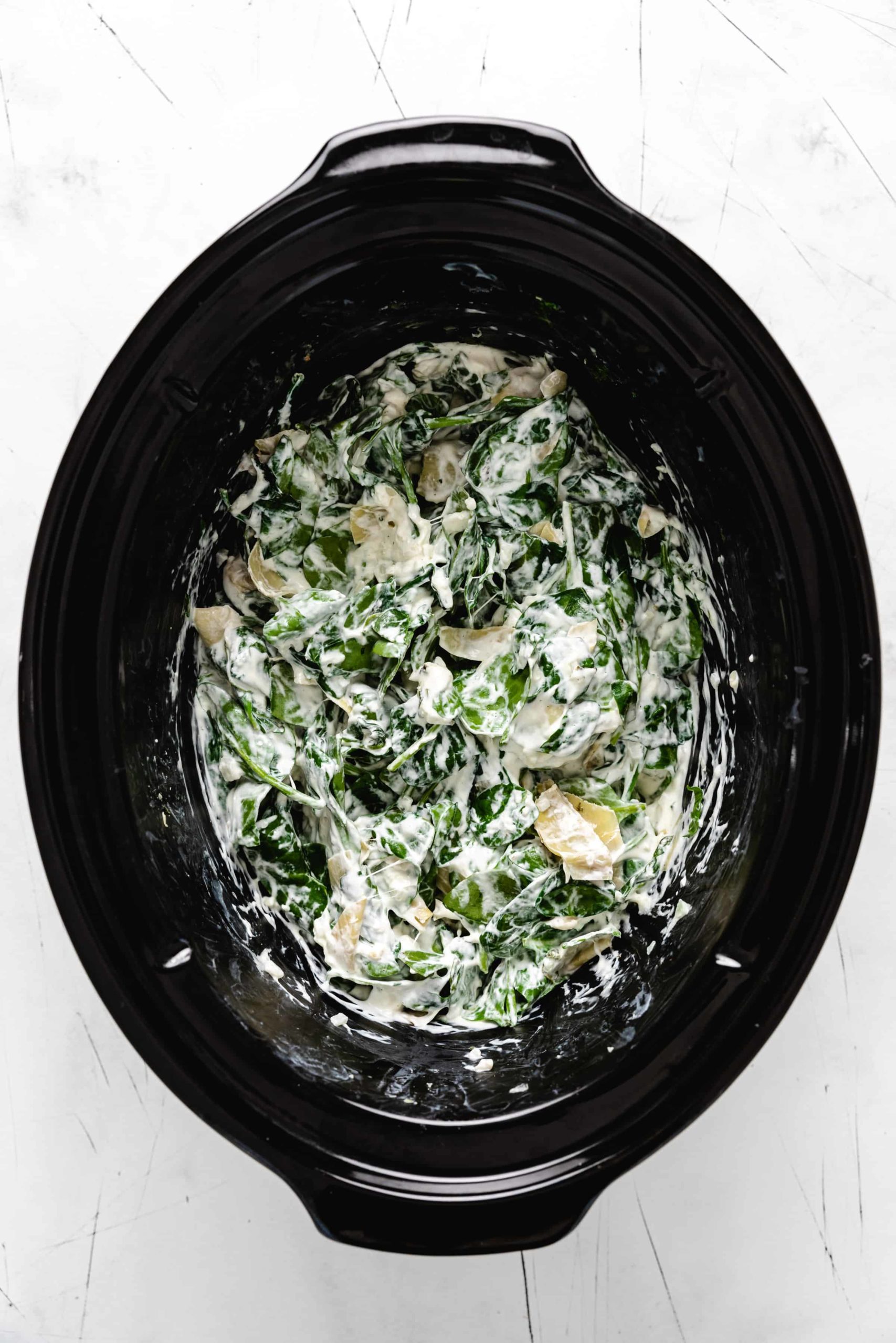 Crock Pot Spinach Artichoke Dip - A Southern Soul