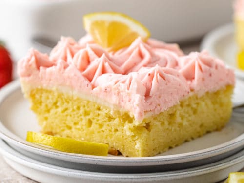 Pink Lemonade Cake - Retro Recipe Box