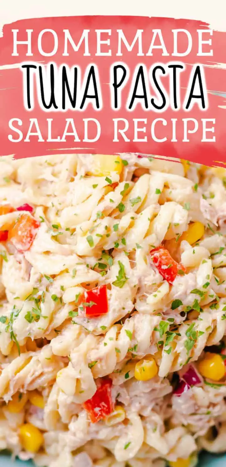 Tuna pasta salad pin 7 creamy tuna pasta salad