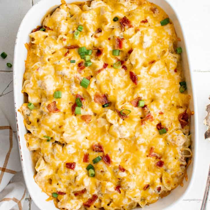 Chicken Bacon Ranch Casserole