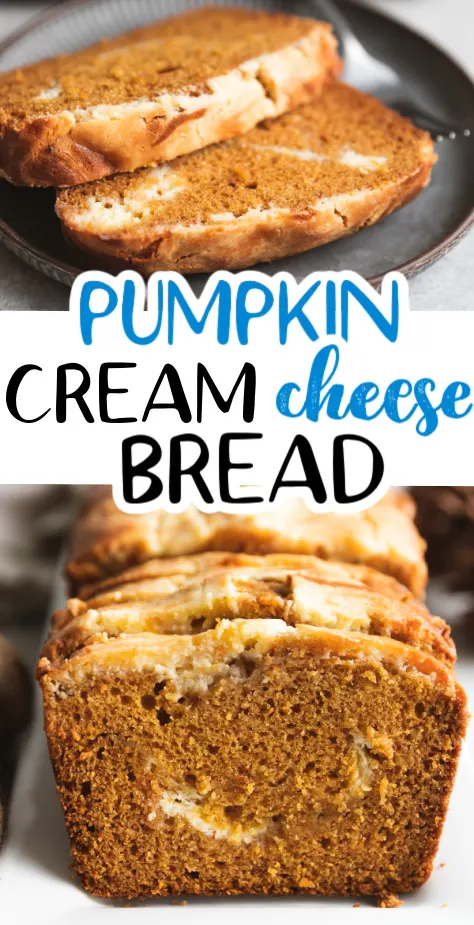 Pumpkin Cream Cheese Bread