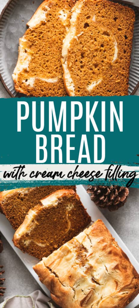 Pumpkin Cream Cheese Bread