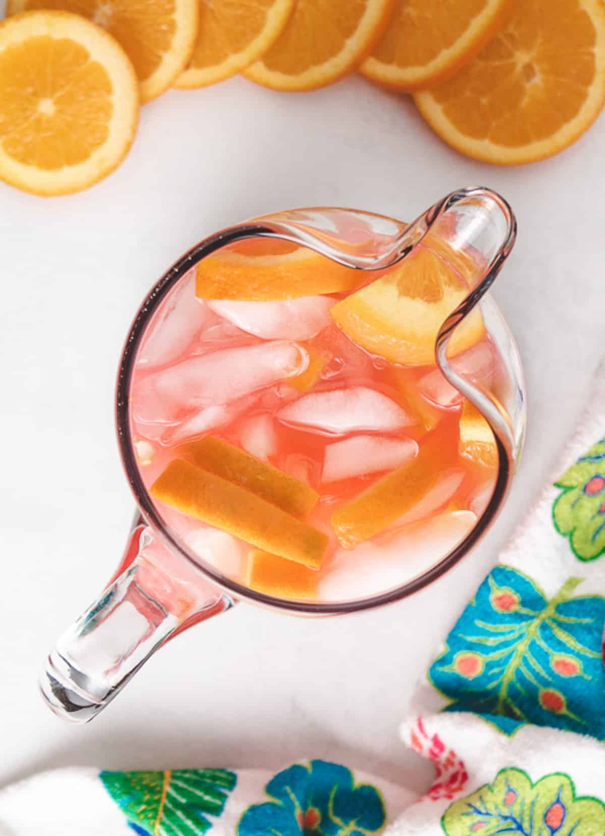 Tropical Rum Punch (Fruity Party Punch using the 1, 2, 3, 4 Method!)
