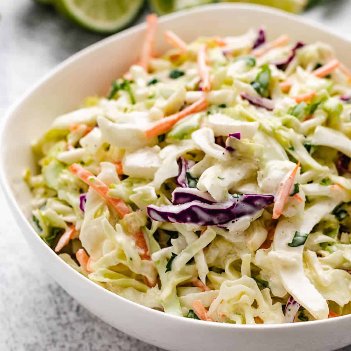 Creamy Fish Taco Slaw Recipe