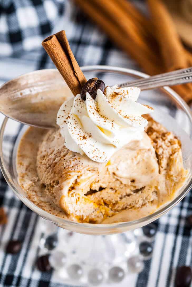 Pumpkin Spice Latte Ice Cream — Poetry & Pies