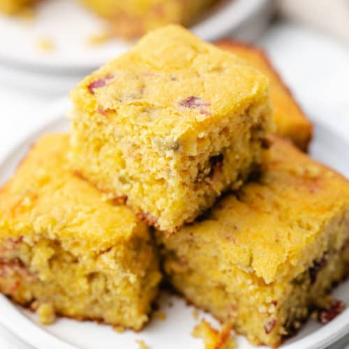 Green Chile Cornbread   Green Chile Cornbread Featured Image 1 500x500 